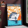 311 Caribbean Cruise 2025 Wavy Sun-Ray Sticker Home Decor Poster Canvas