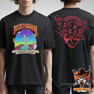 Grateful Dead Michigan United States Of Dead Two Sides Unisex T-Shirt