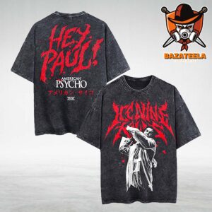 Ice Nine Kills American Psycho 25th Anniversary Collection Hey Paul Vintage Tee All Over Print Shirt