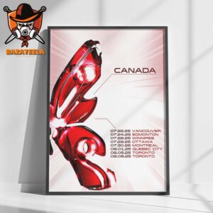 Katy Perry The Lifetimes Tour 2025 Canada Live Show Music Concert New Song Home Decor Poster Canvas