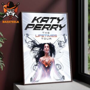 Katy Perry The Lifetimes Tour 2025 Poster For Live Show Music Concert Home Decor Poster Canvas