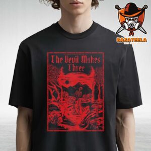 The Devil Makes Three The Fillmore Live Show Poster For Bridge City Sinners On March 5th 2025 At San Francisco CA Unisex T-Shirt