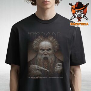 Tool Live Show Concert Music Poster For Hard Rock And Royalton Resorts In Pun Cana DO On March 7th 2025 Unisex T-Shirt