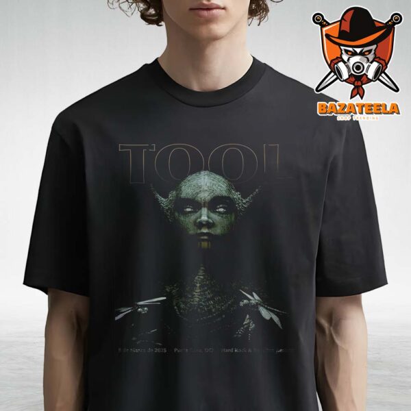 Tool Live Show Concert Music Poster For Hard Rock And Royalton Resorts In Punta Cana DO On March 8th 2025 Unisex T-Shirt