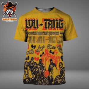 Wu Tang Clan Tour With Run The Jewels Tour 2025 All Over Print Shirt